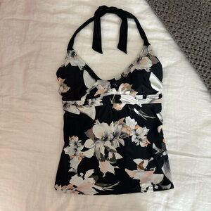 Athleta Polynesia Halter Tankini Top